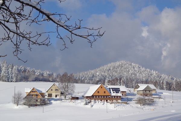 Der Gebelehof im Winter