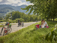 Radfahridylle bei Kappelrodeck (Bildnachweis: Christoph D�pper)