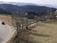 Blick auf St. Mrgen und den Schwarzwald